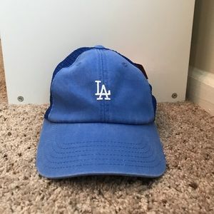 Blue LA adjustable hat